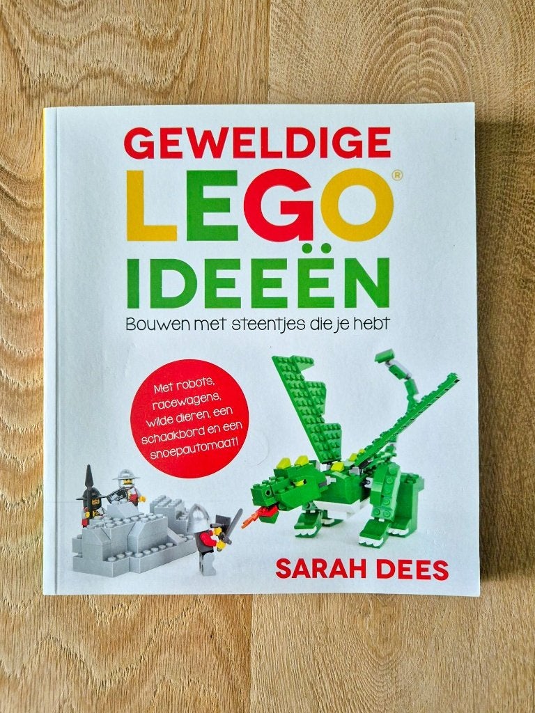 Geweldige LEGO ideeën boek, Ophalen of Verzenden, Zo goed als nieuw