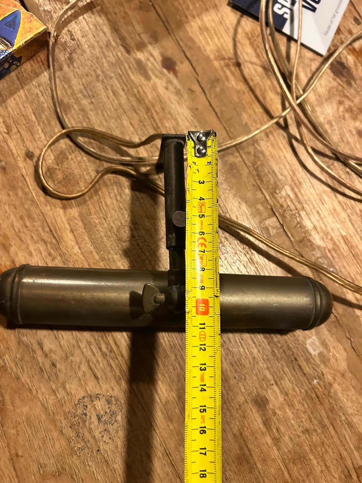 Antieke messing schilderijlamp/fotolamp, Ophalen
