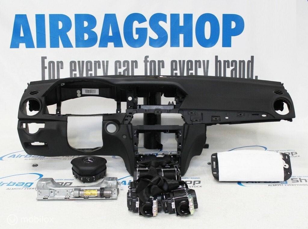 Airbag set - Dashboard Mercedes C klasse W204 facelift