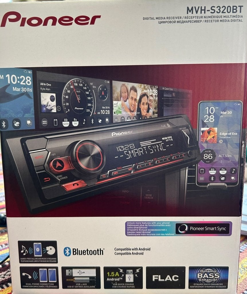 Autoradio Pioneer ZGAN, Auto diversen, Ophalen of Verzenden, Zo goed als nieuw