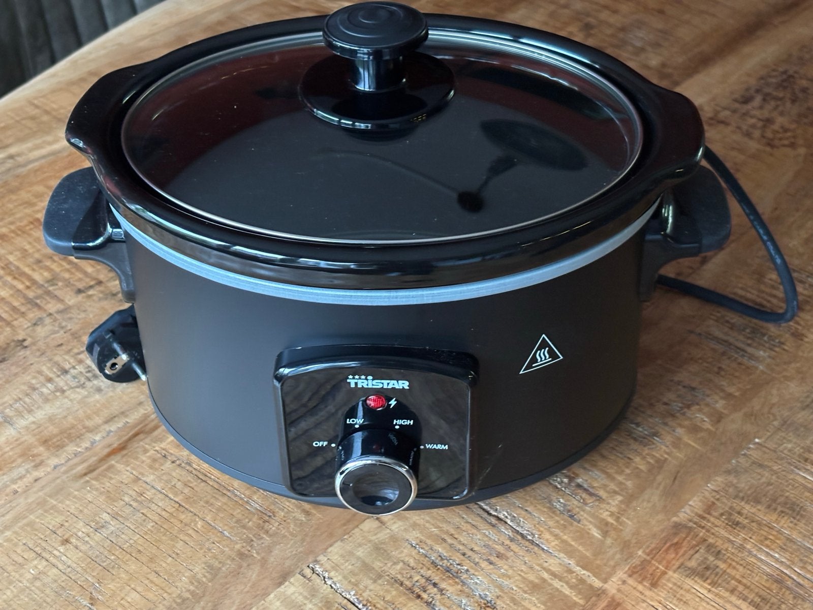 Tristar Slowcooker - Compact en Gebruiksvriendelijk 3.5 L, Ophalen of Verzenden, Vaatwasmachinebestendig, Zo goed als nieuw