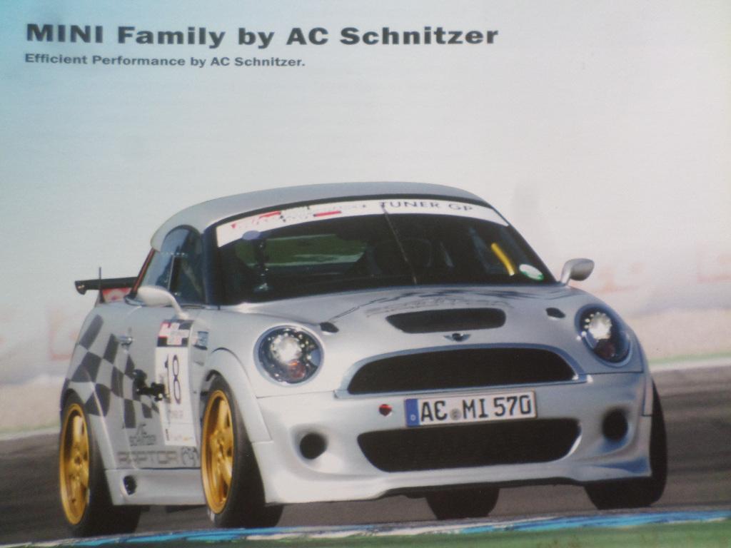 Mini by AC Schnitzer Brochure, Ophalen of Verzenden, Zo goed als nieuw, Overige merken