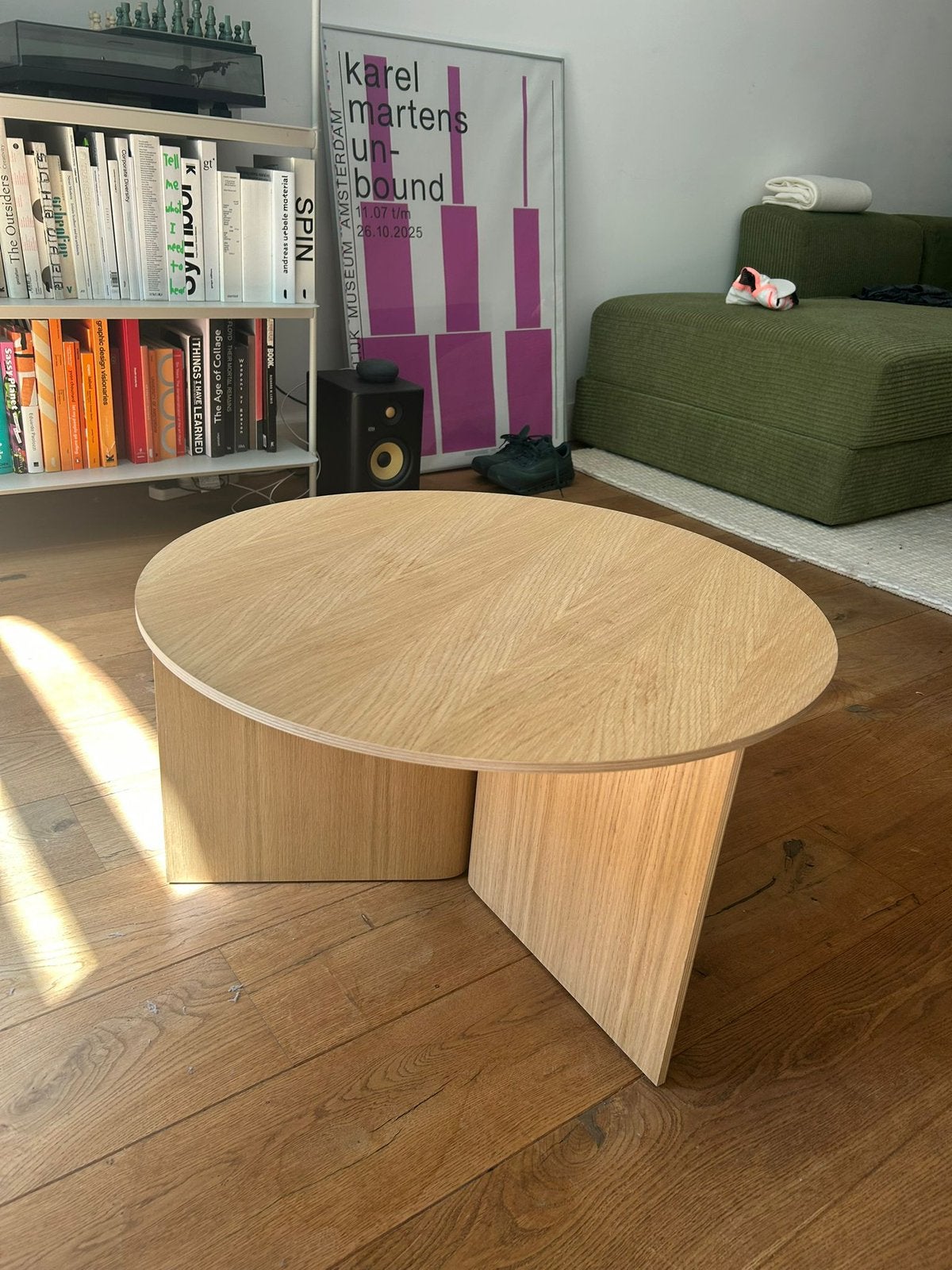 HAY Tafel, Huis en Inrichting, Tafels | Salontafels, Ophalen, 50 tot 100 cm, Eikenhout, Zo goed als nieuw