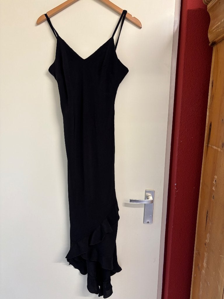 Elegante jurk 38, Maat 38/40 (M), Galajurk, Zwart, Nieuw