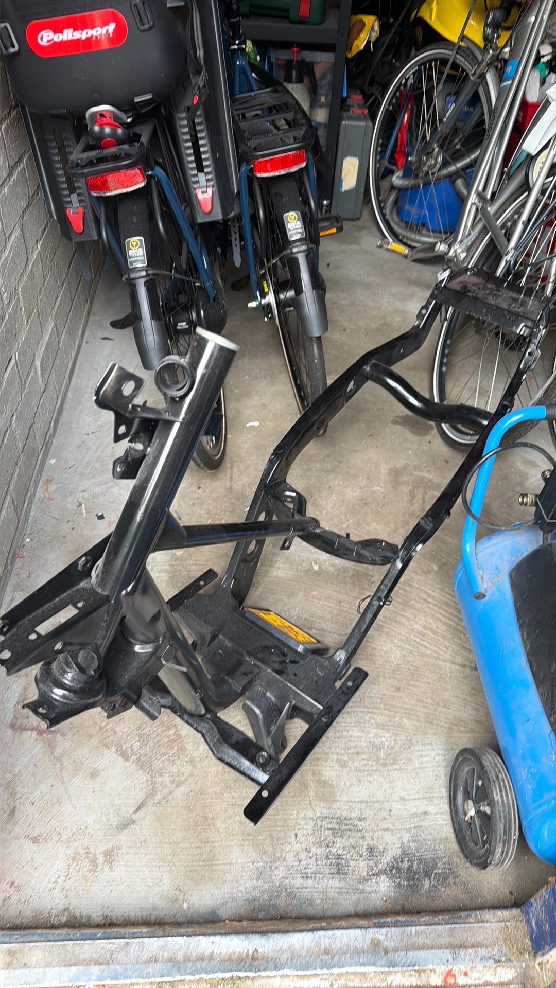 Gilera runner frame brom ZONDER WOK, Ophalen, Zo goed als nieuw, Frame