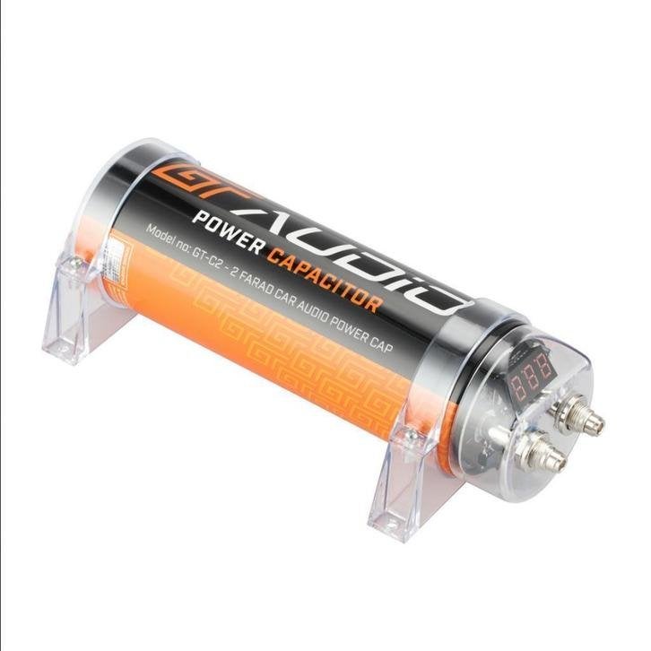BASSFACE GT-AUDIO GT-C2 Quqlity condensator 2Farad Power Cap, Niet ingevuld, Niet ingevuld, Nieuw, Ophalen of Verzenden