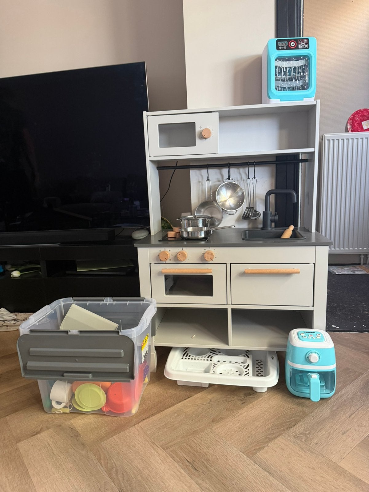 SpeelKeuken uitrusting, Ophalen, 50 tot 100 cm, Zo goed als nieuw, Minder dan 100 cm