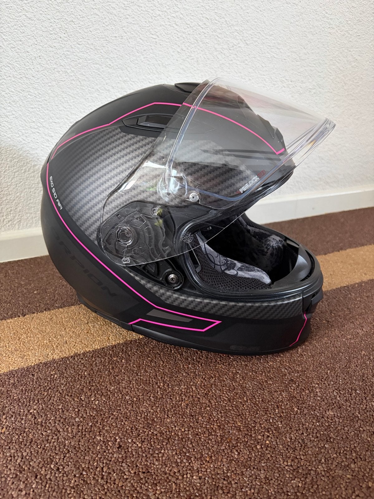 Scorpion EXO-510 Air integraalhelm - Maat S - PACKTALK slim, Motoren, Integraalhelm, S, Dames, Tweedehands