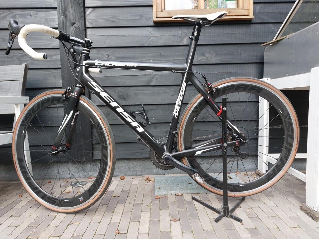 Sensa Calabria Super Special 55 cm - Ultegra, Carbon, Fietsen en Brommers, Fietsen | Racefietsen, 28 inch, Carbon, Zo goed als nieuw