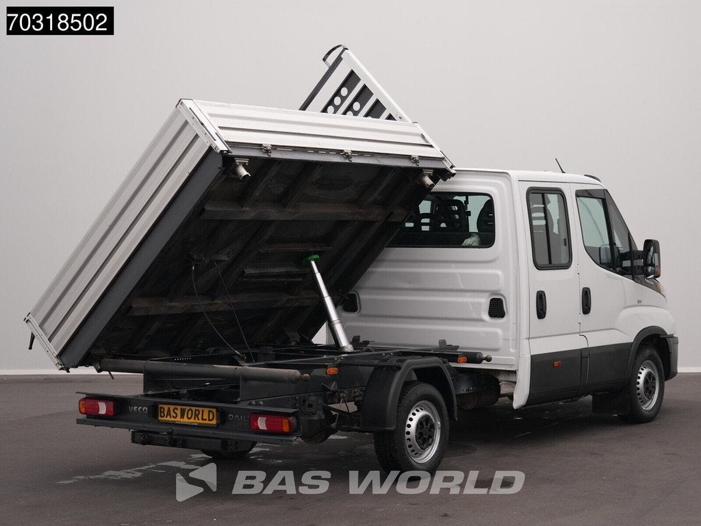 Iveco Daily 35S16 Automaat Driezijdige Kipper Dubbel Cabine, Automaat, Stof, Gebruikt, Euro 6