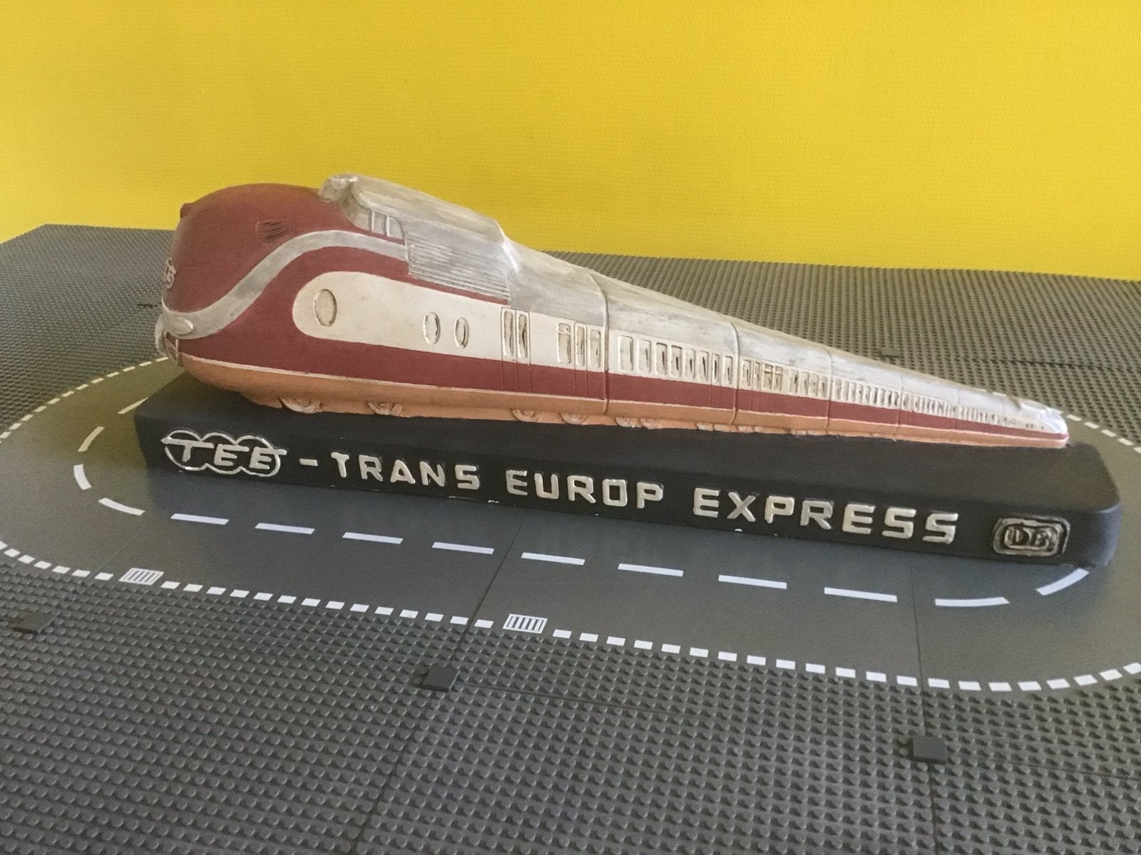 Tee Trans Europ Express gips model uit 1957, Ophalen, Gebruikt, Overige typen