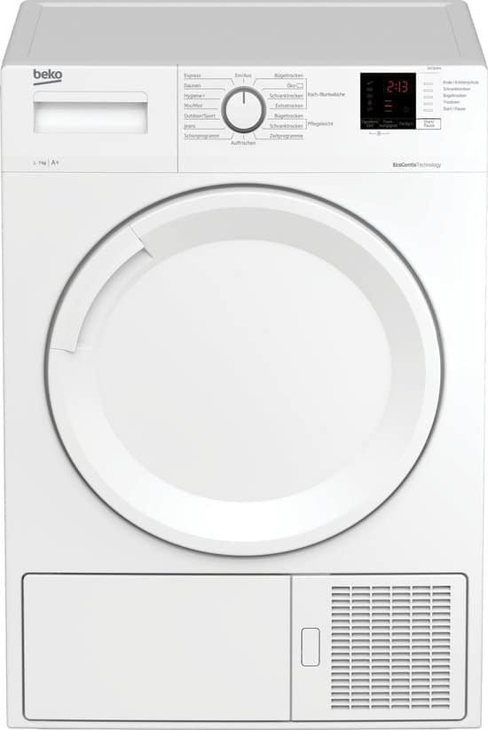 Beko DS73S2PA wasdroger Vrijstaand Voorbelading 7 kg A+ Wit, Triple J Online, Info@triplejonline.nl, De Spinnekop 9