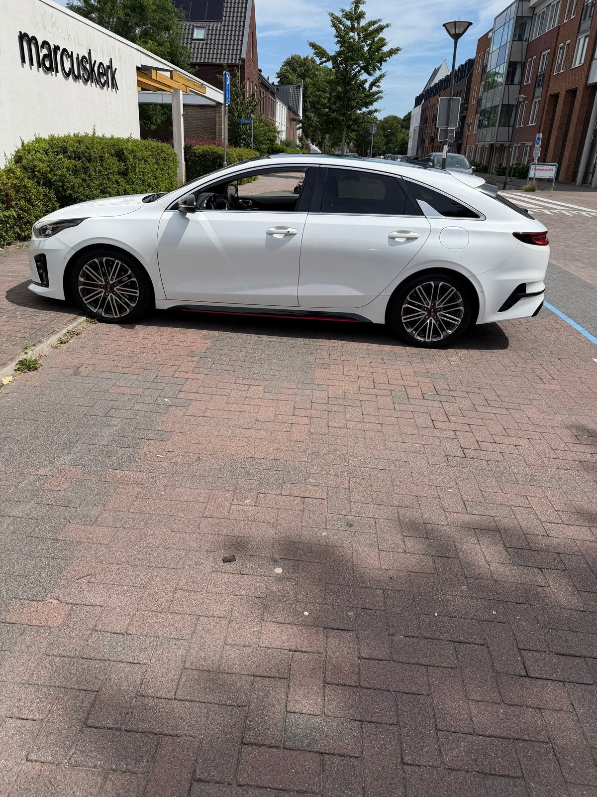Kia (Pro) Cee d 1.6 T-gdi 204pk Ecodynamics Dct7 2018 Wit, Auto's, 1591 cc, Wit, Stationwagon, Geïmporteerd
