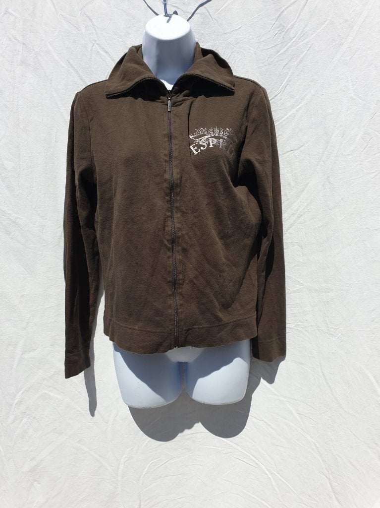 Leuk mosgroen damesvest 100% katoen mt M merk Esprit, Kleding | Dames, Maat 38/40 (M), ., Ophalen of Verzenden, Zo goed als nieuw
