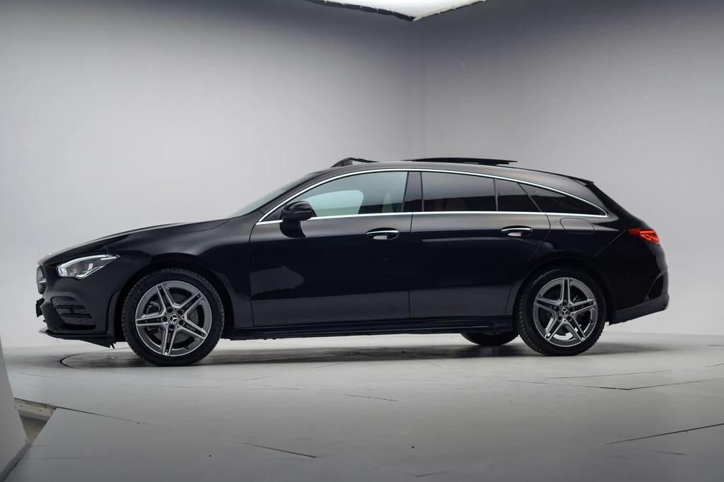 Mercedes-Benz CLA-Klasse 250 e AMG Line Aut. [ Pano Adapt.cr, Auto's, Automaat, CLA, Gebruikt, 4 cilinders