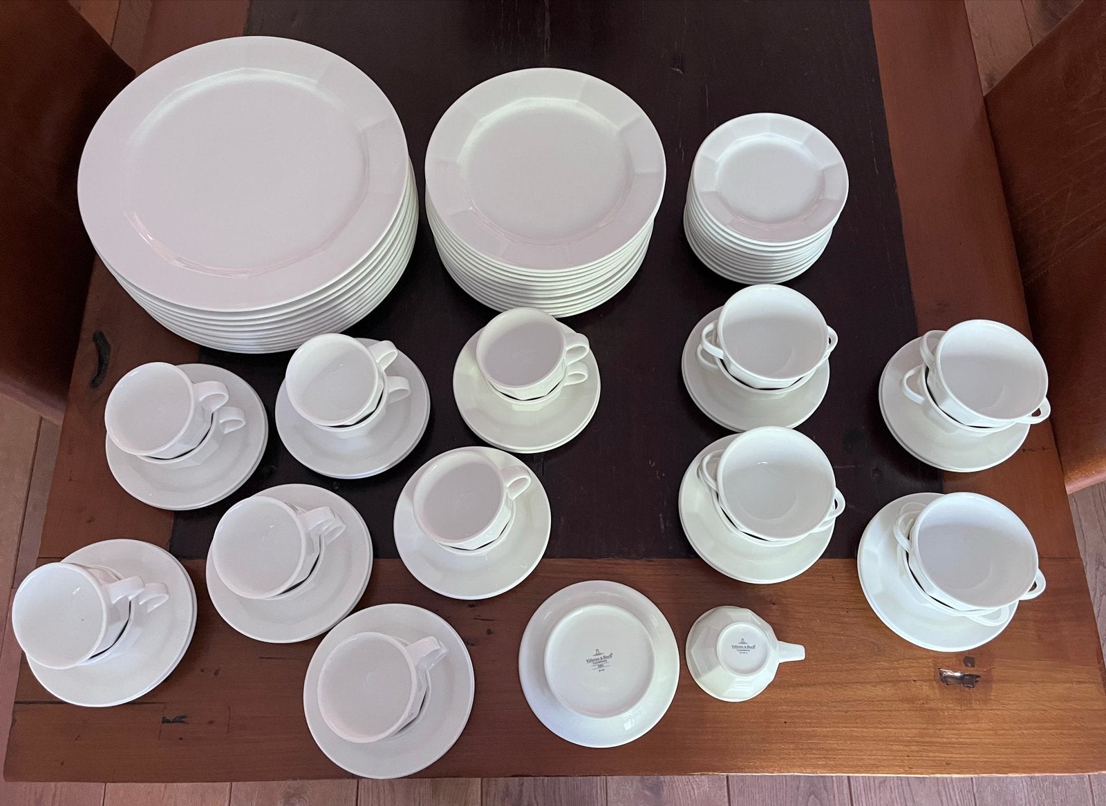 Villeroy & Boch Geo Servies - Uitgebreide Set, Ophalen, Villeroy & Boch, Zo goed als nieuw, Modern