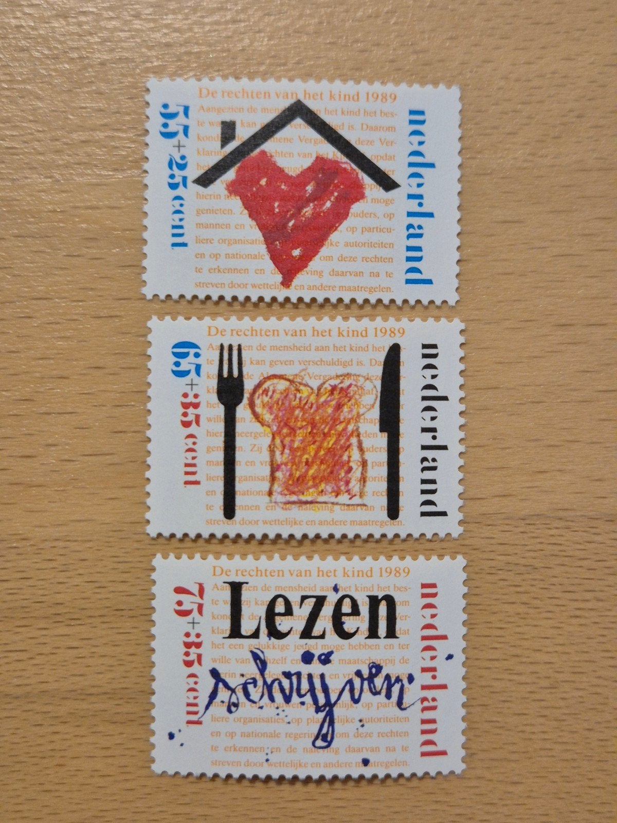 Nederland 1989 kinderpostzegels, Postzegels en Munten, Postzegels | Nederland, Ophalen of Verzenden, Na 1940, Postfris