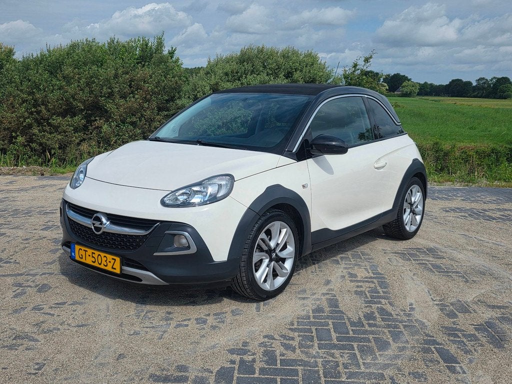 Opel ADAM 1.0 Turbo Rocks 2015 LUXE uitvoering, Auto's, Voorwielaandrijving, ADAM, Euro 6, 1041 kg