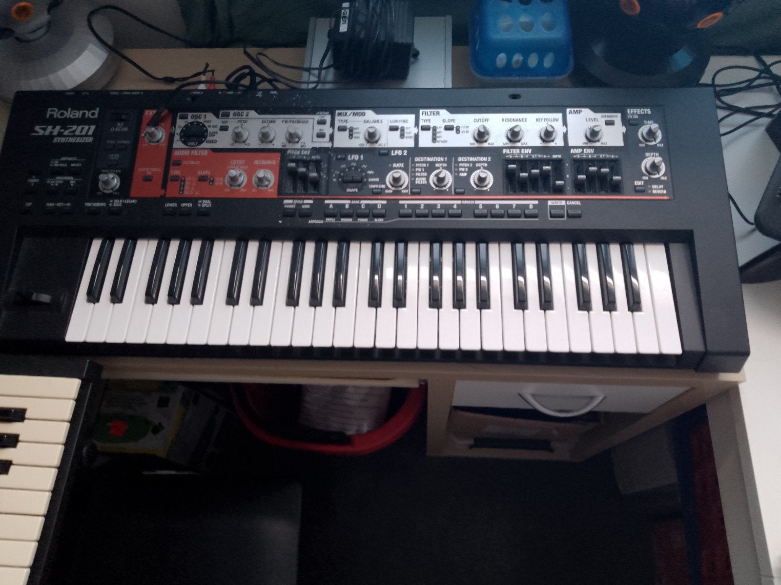 Roland synthesizer SH201 Nieuwstaat!, Ophalen of Verzenden, Zo goed als nieuw, 61 toetsen, Roland