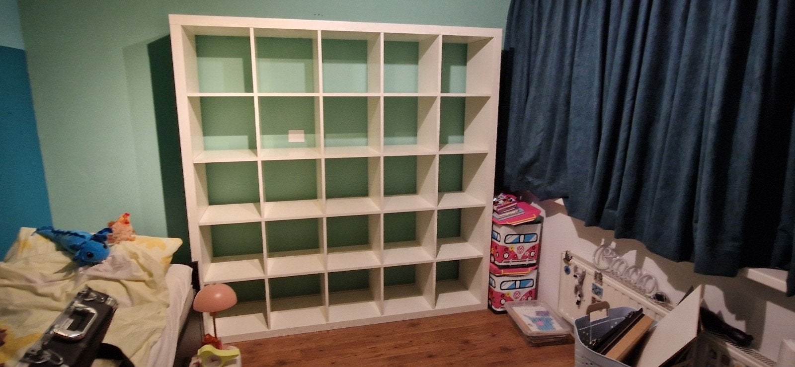 Te koop vakkenkast ikea, Ophalen, Zo goed als nieuw