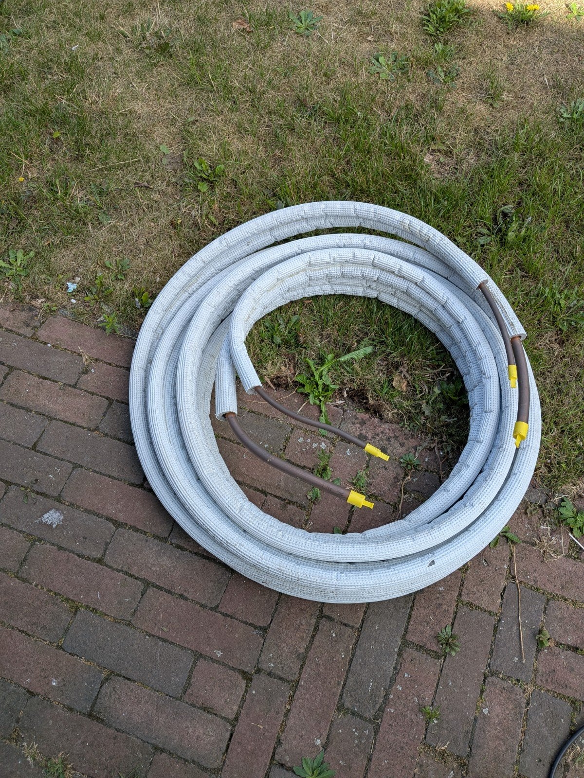 Geïsoleerde leidingen voor airco of warmtepomp, Witgoed en Apparatuur, Ophalen of Verzenden, Nieuw