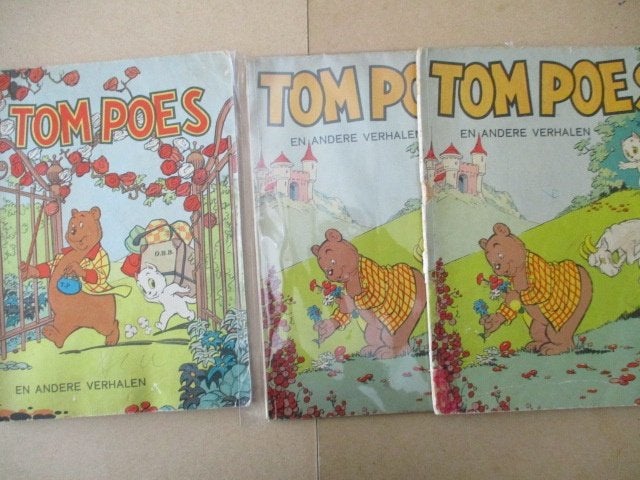 w0558 bommel en tom poes pakket 12x, Boeken, Stripboeken, Meerdere stripboeken, Ophalen, Gelezen