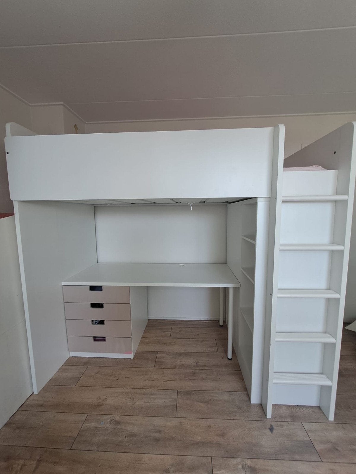 Hoogslaper en bureau van Ikea (Stuva), Ophalen, Gebruikt, Hoogslaper
