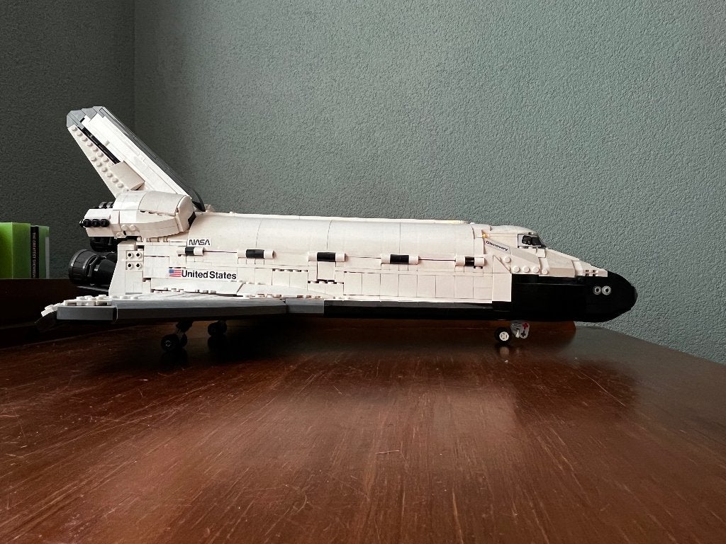 Lego space shuttle, Ophalen, Lego, Zo goed als nieuw, Space