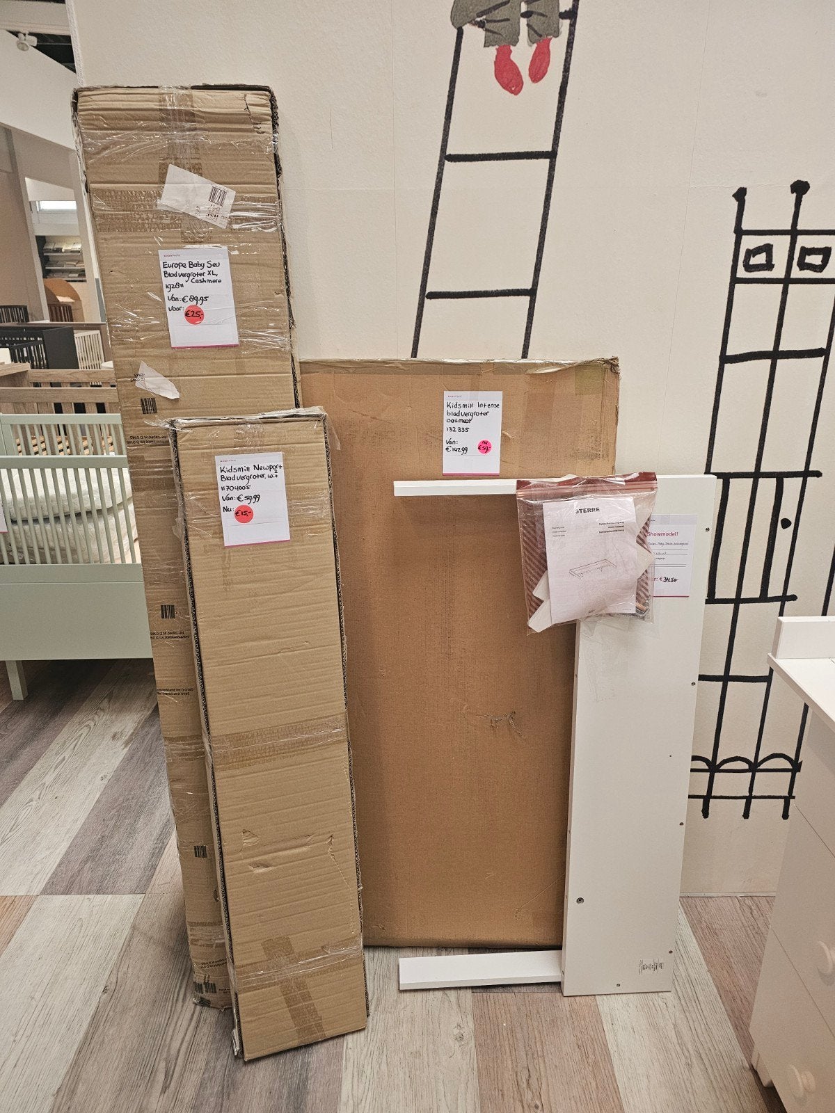 Showmodel outlet bladvergroter's, Ophalen, Zo goed als nieuw