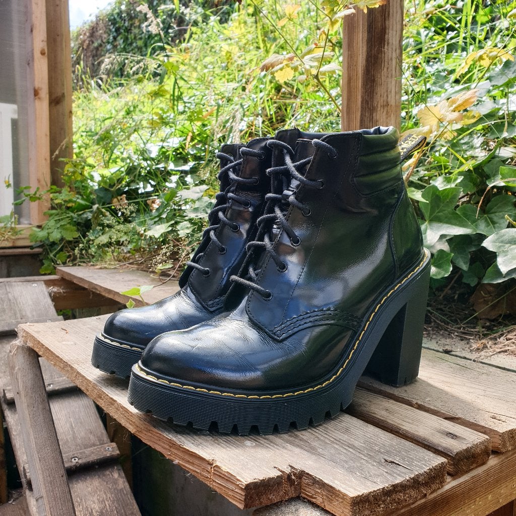 Dr. Martens Persephone, Ophalen, Zwart, Lage of Enkellaarzen, Dr. Martens