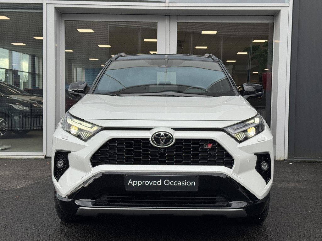 Toyota RAV4 2.5 Hybrid AWD GR SPORT Blind spot | 360 camer, Auto's, Toyota, Gebruikt, 4 cilinders, 2487 cc, Wit