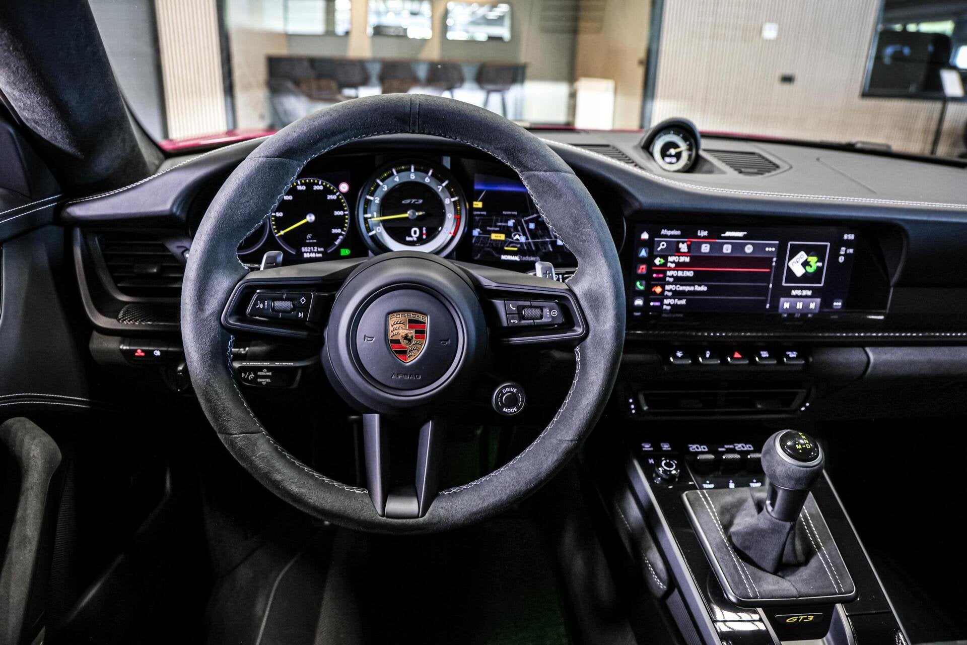 Porsche 911 4.0 GT3 Clubsport|Keramisch|Lift|PTS|PPF binnen, Automaat, Achterwielaandrijving, Gebruikt, Zwart