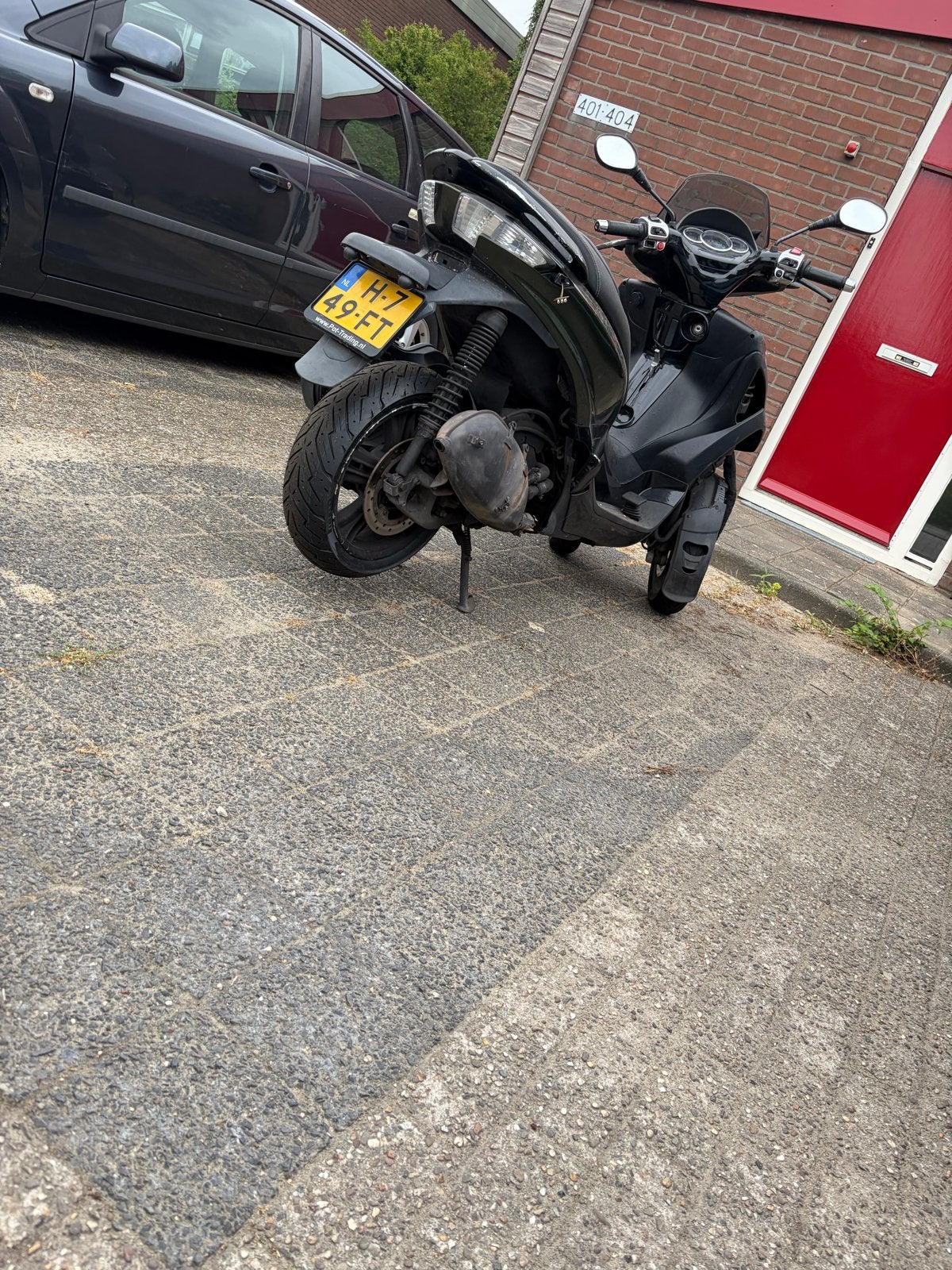 Paggio mp3 - Zwart, Goede Staat, Ophalen, Piaggio, Gebruikt, Benzine
