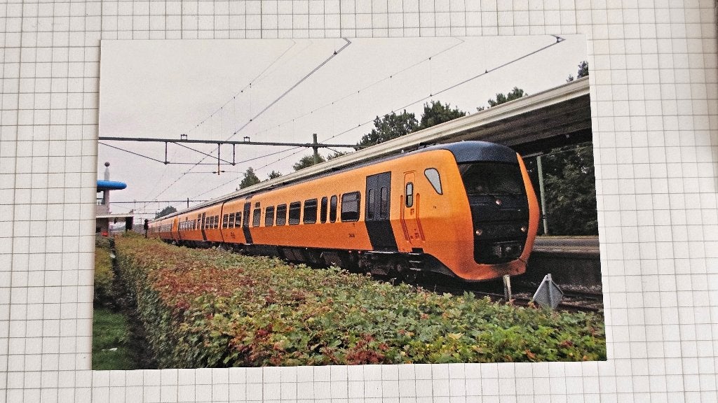 Foto TREIN NS Nederlandse Spoorwegen DM90 Buffel Diesel, Verzenden, Gebruikt, Trein, Overige typen
