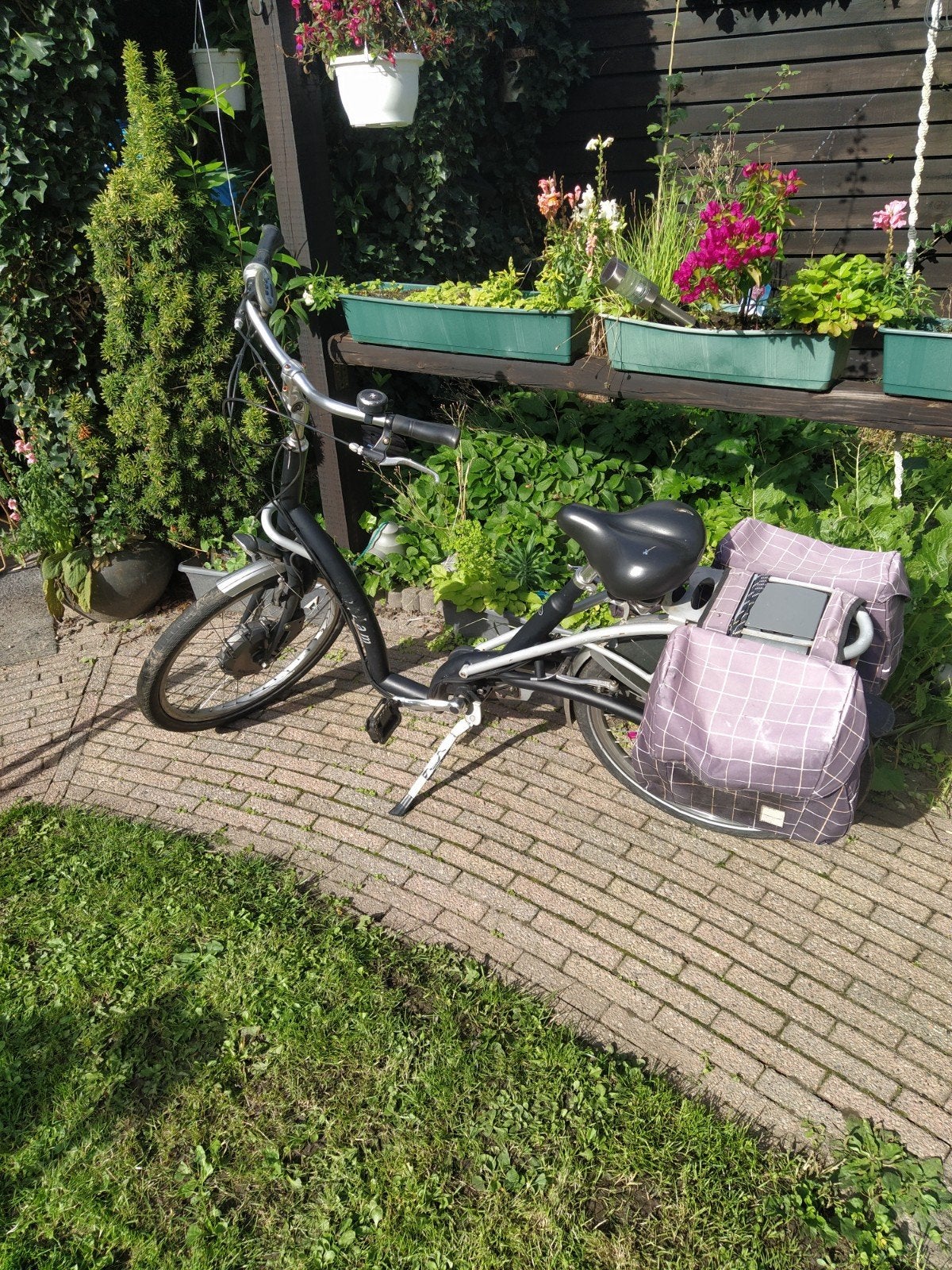 van raam lage instapfiets electrich met 8 versnellingen, Gebruikt, Minder dan 47 cm, 50 km per accu of meer, Ophalen