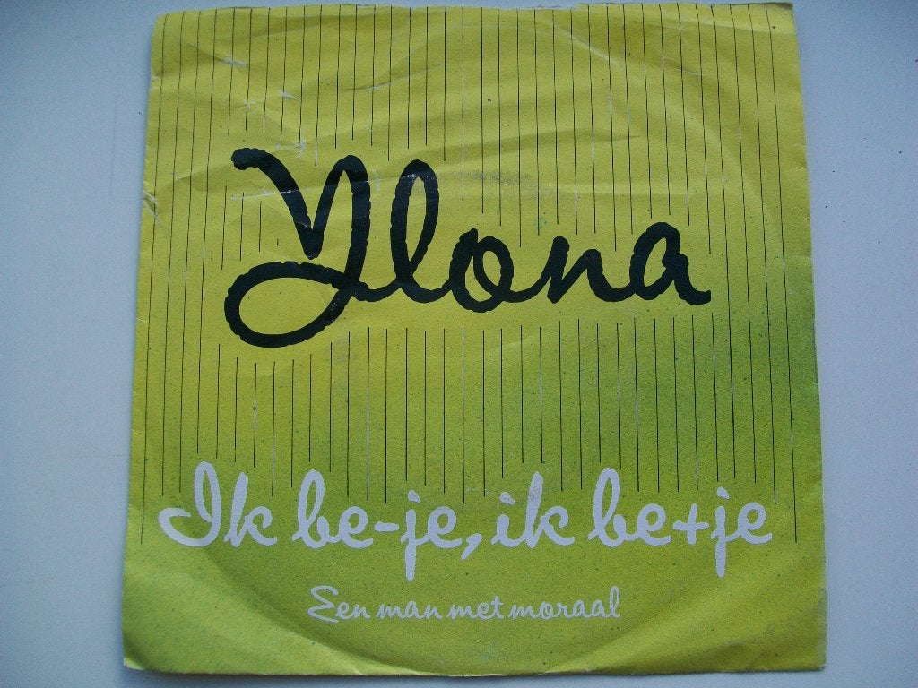 7" Single Ylona - Ik Be-je, Ik Betje / Een Man Met Moraal, Gebruikt, 7 inch, Ophalen of Verzenden, Pop