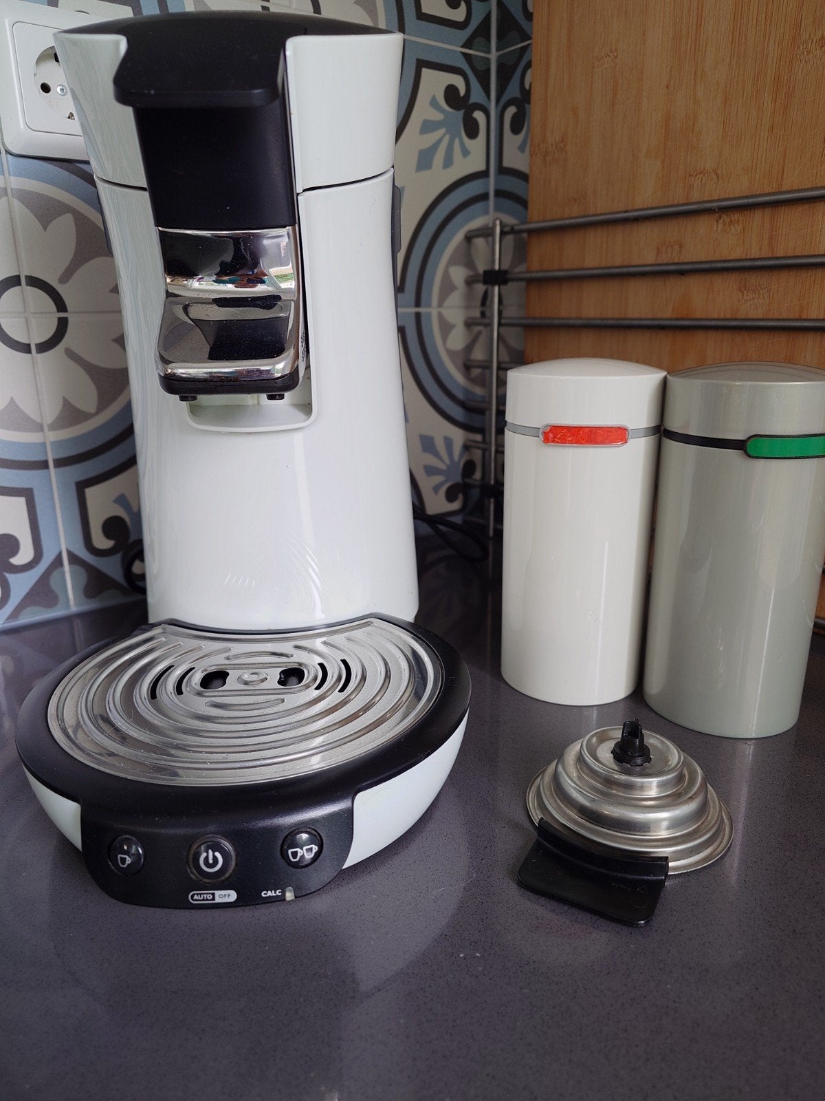 Philips Senseo Original - Wit, Ophalen, Koffiepads en cups, Gebruikt, Koffiemachine