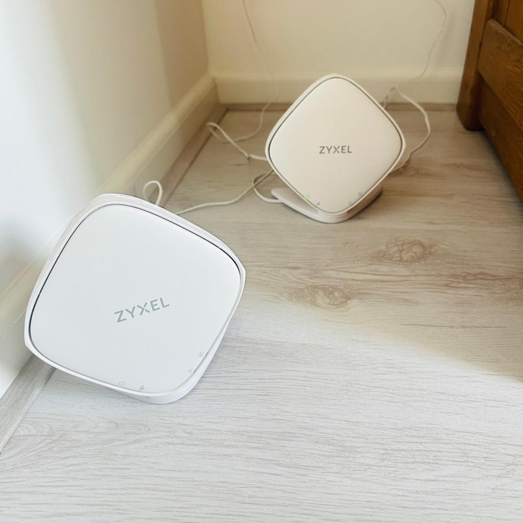 Zyxel Router Set - Perfect voor Thuisnetwerk, Computers en Software, WiFi-versterkers, Ophalen of Verzenden, Zo goed als nieuw
