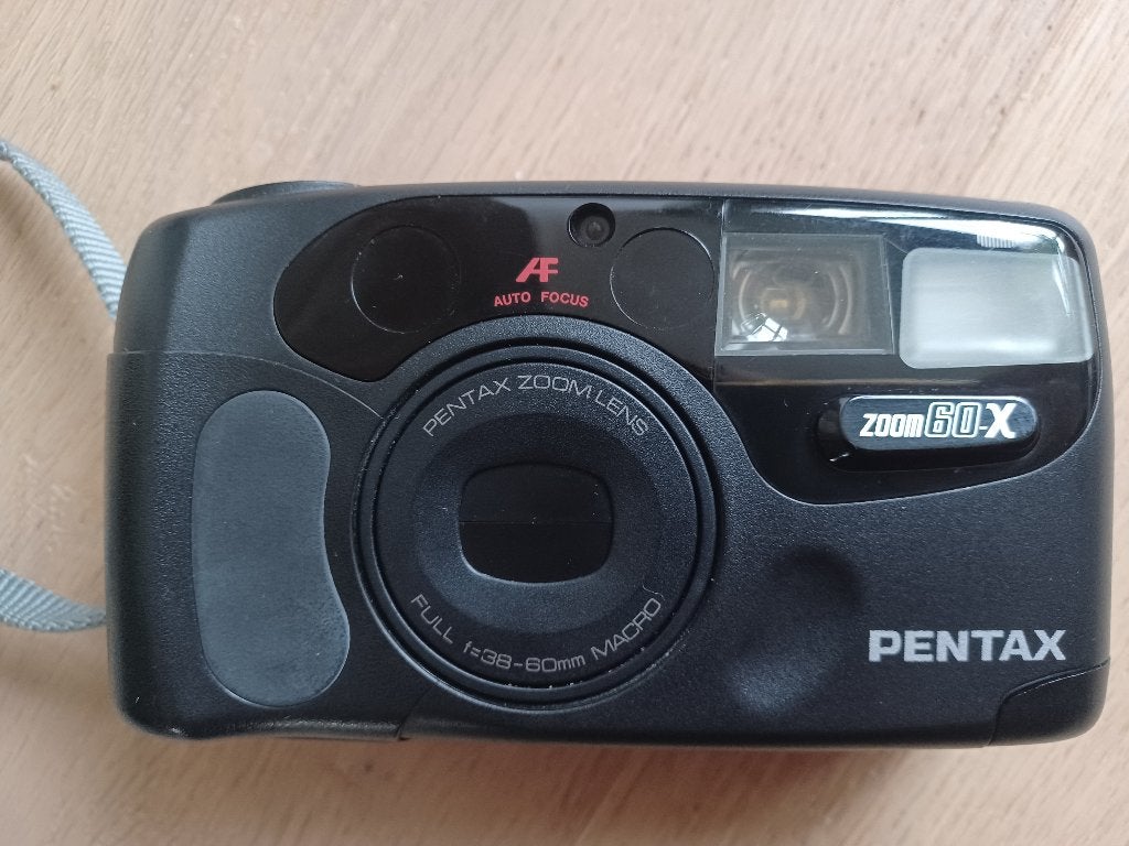 Pentax Zoom 60-X, Ophalen of Verzenden, Compact, Pentax