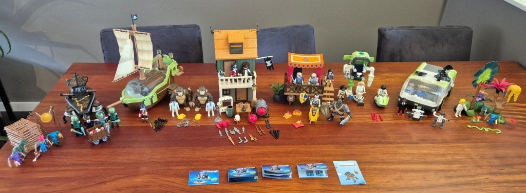 Super4 sets Playmobil (Grote verzameling), Ophalen of Verzenden, Zo goed als nieuw, Complete set