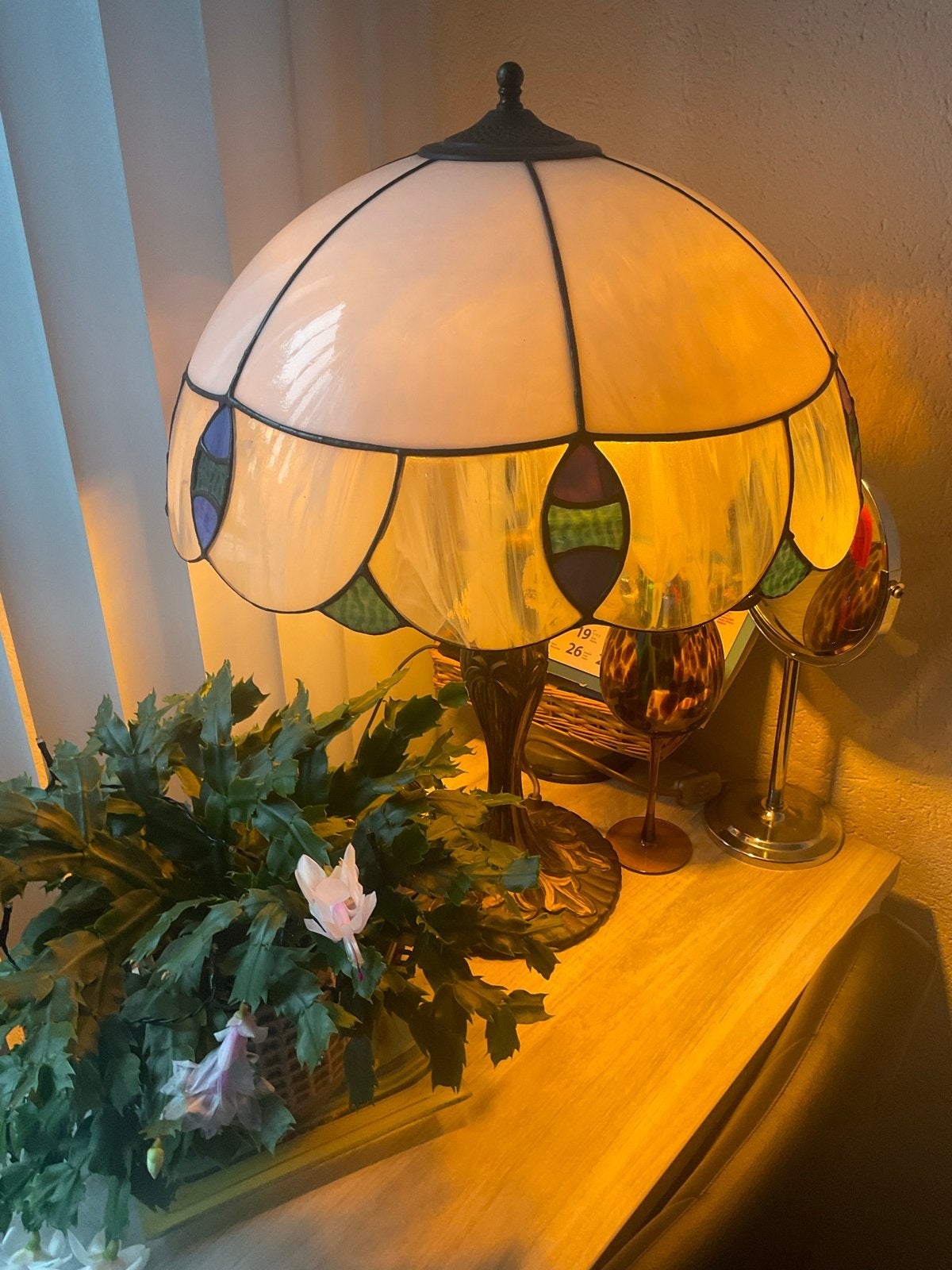 Prachtige Tiffany Stijl Tafellamp - Sfeervolle Verlichting, Ophalen
