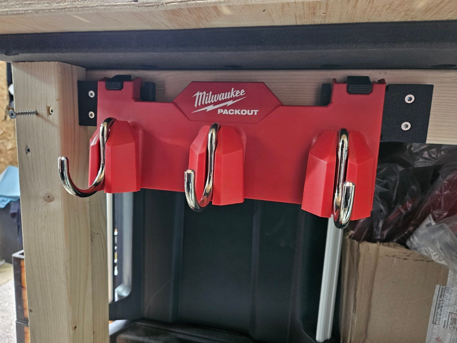 Unieke 3D print muurbeugels voor Packout zij-accessoires, Doe-het-zelf en Verbouw, Ophalen of Verzenden, Nieuw, Gereedschapsopslag