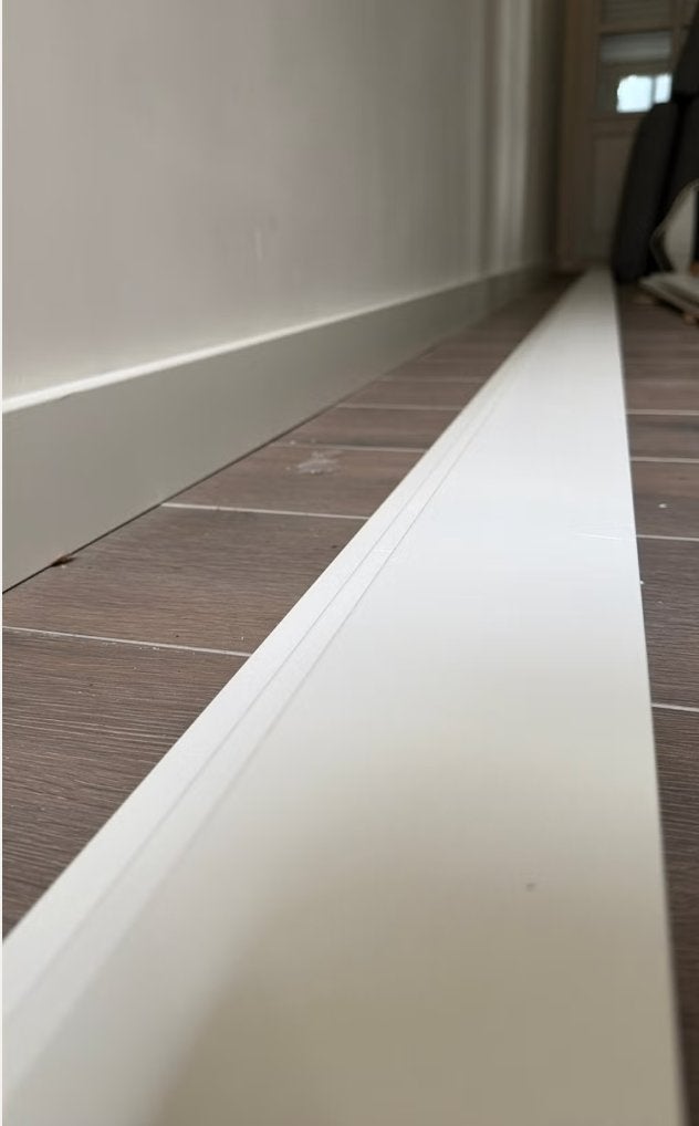 3x MDF plint wit gegrond 18x90 mm 488 cm – Nieuw, Doe-het-zelf en Verbouw, Plinten en Afwerking, Ophalen, Nieuw, Mdf, 250 cm of meer