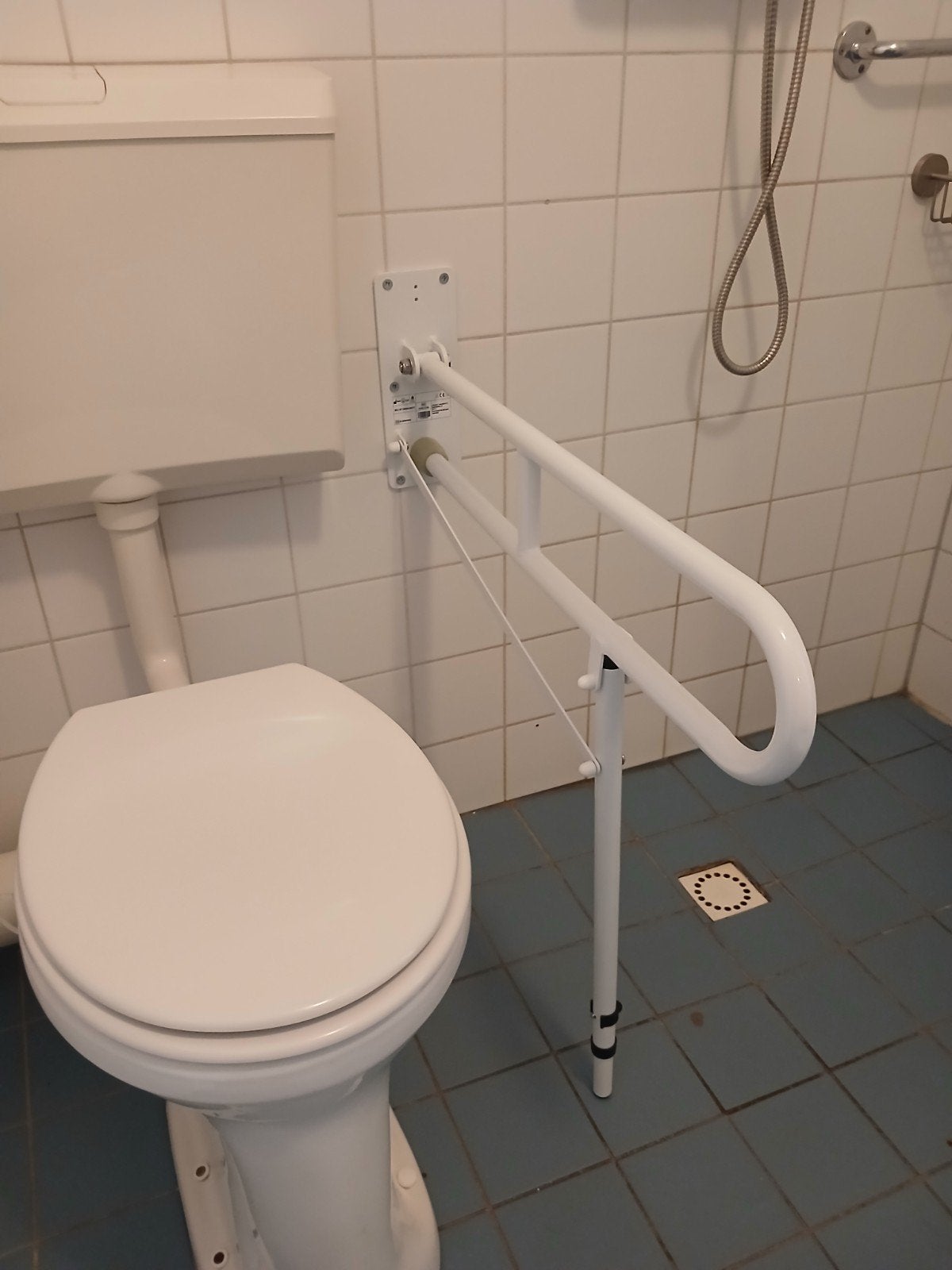 toiletbeugel met verstelbare steunvoet, Ophalen, Nieuw