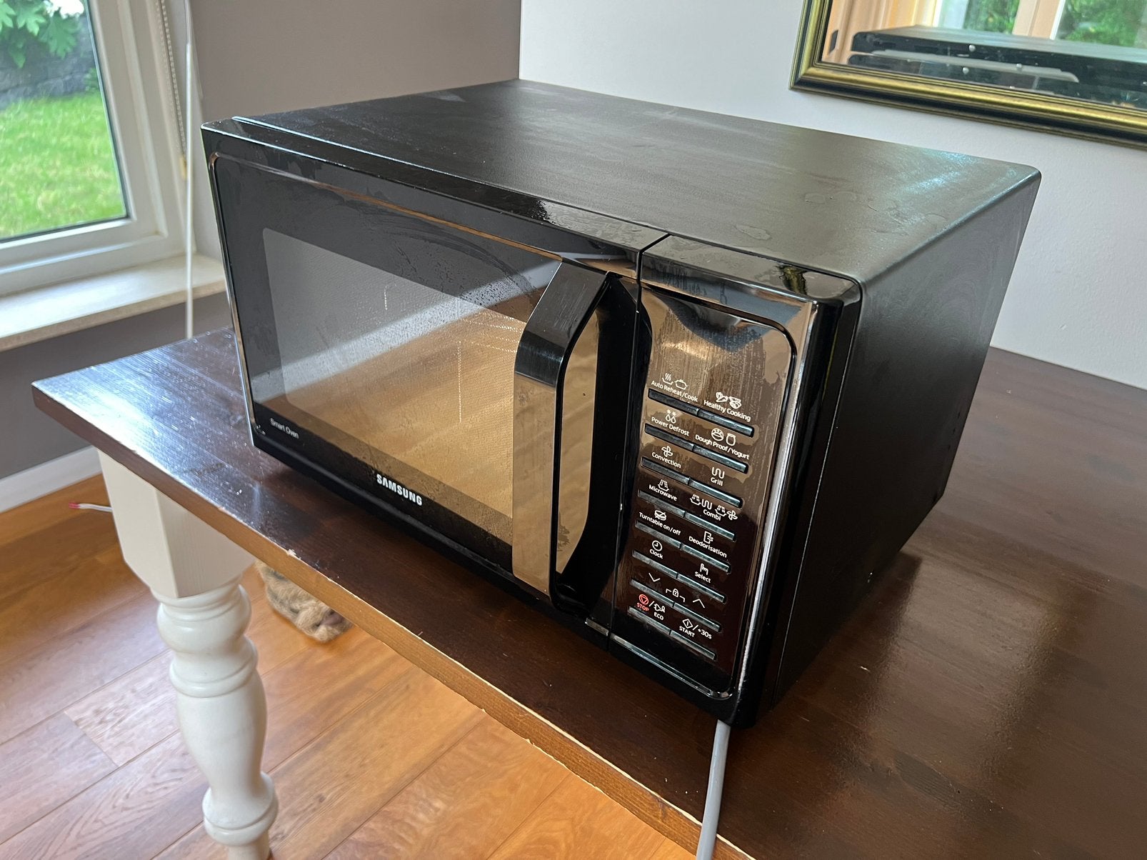 Nette oven-Magnetron merk: Samsung. Goed functionerend!, Witgoed en Apparatuur, Magnetrons, Zo goed als nieuw, Grill, Ophalen