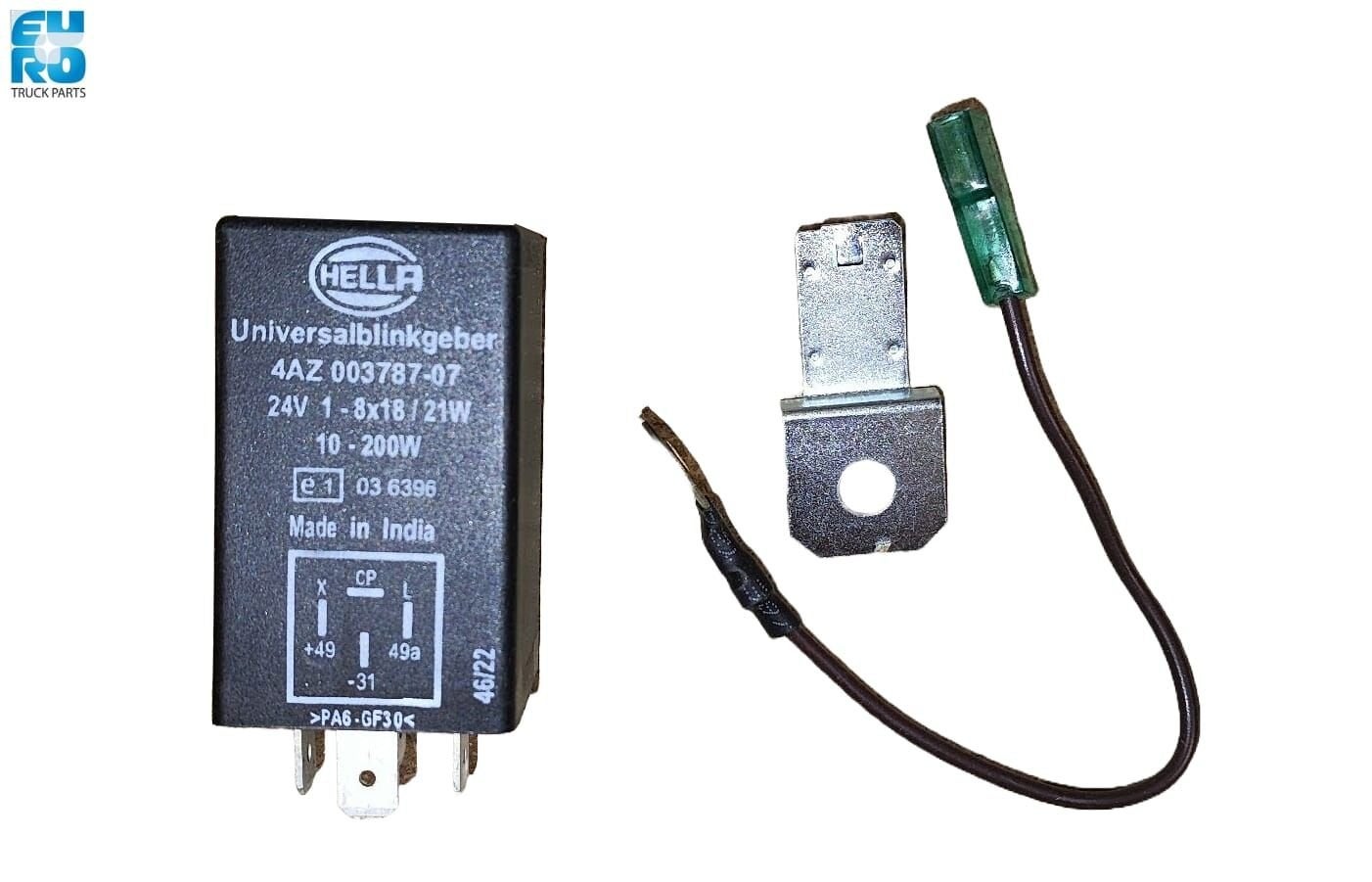 RELAY 24V HELLA 4AZ003787-02, Overige merken, -, -, Nieuw