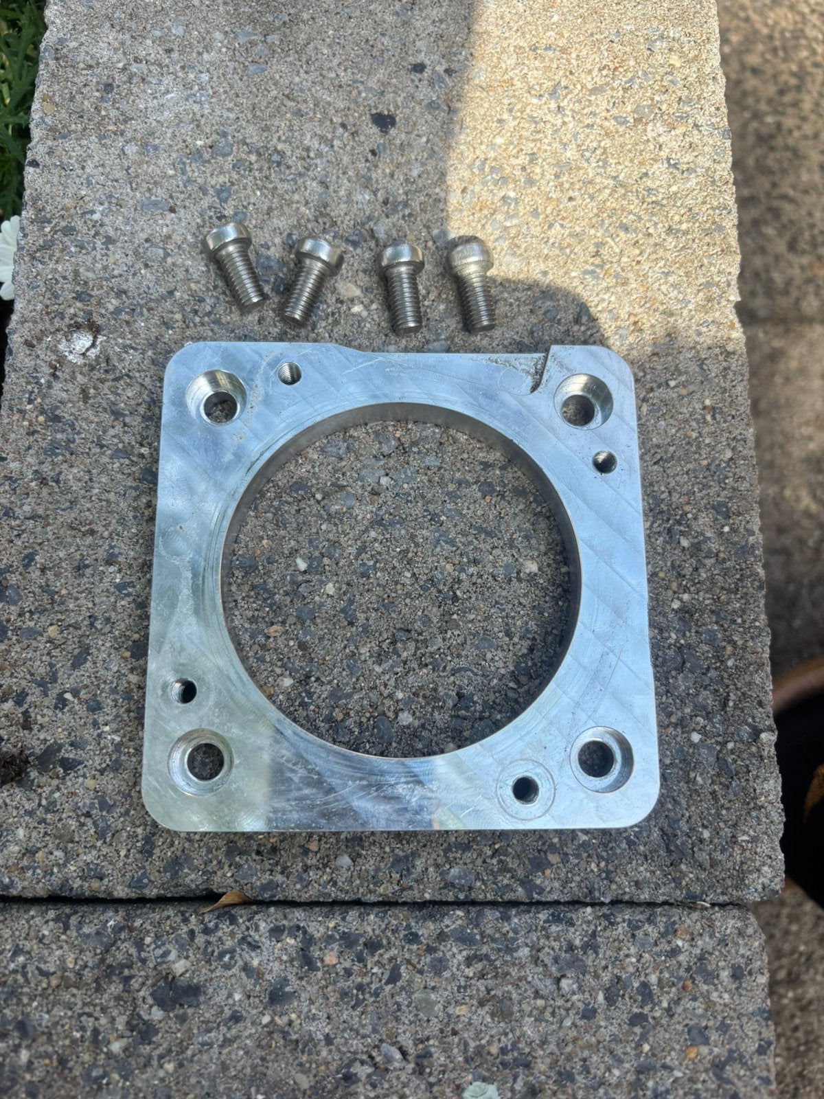 Bmw m50 adapterplaat gasklep alumium inlaat, Ophalen, Nieuw, BMW