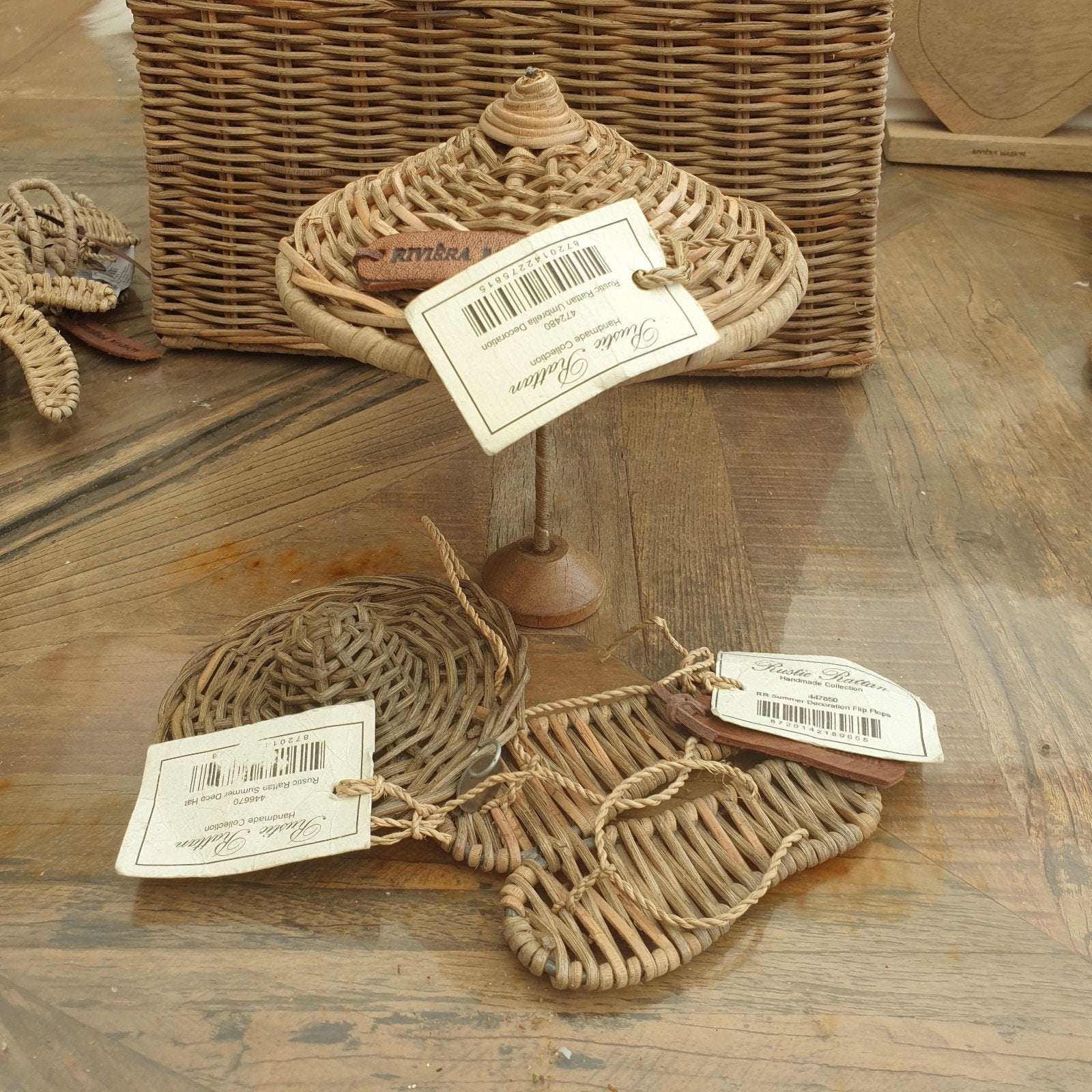 Riviera maison rustic rattan setje, Ophalen, Nieuw