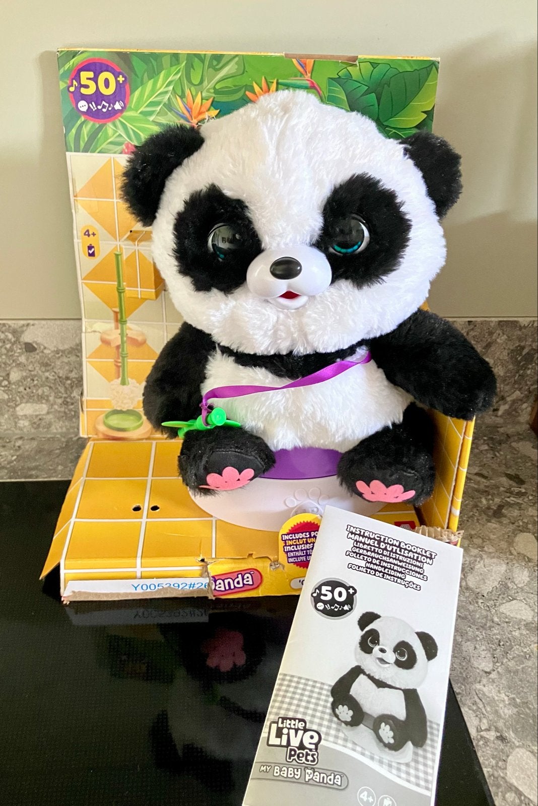 Little Live Pets My Baby Panda - Interactieve Knuffel, Overige merken, Overige karakters, Overige typen, Zwart
