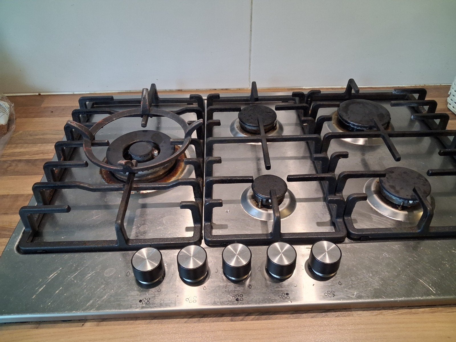 Ikea kookplaat 5 pits, Ophalen, Gebruikt, Inbouw, Gas